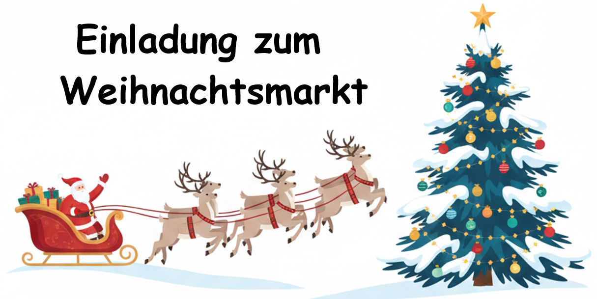 Einladung zum Weihnachtsmarkt